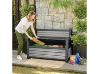 Kép 2/5 - Decocoat műanyag kerti pad/tároló 227 L