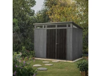 Kép 2/5 - Signature PENT 9x7 műanyag kerti ház velencei szürke