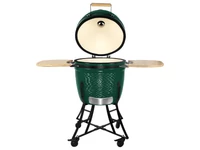 Kép 2/5 - Kerámia faszéngrill oldalpolcokkal, 46 cm ráccsal
