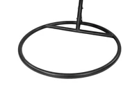 Kép 5/5 - Outlet szépséghibás függőfotel állvány fekete