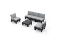 Kép 1/5 - Elements II 5 személyes kerti bútor garnitúra