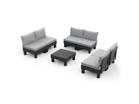 Kép 1/5 - Elements II 6 személyes kerti bútor garnitúra