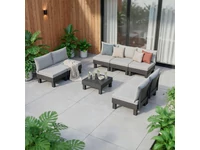 Kép 2/5 - Elements II 7 személyes kerti bútor garnitúra