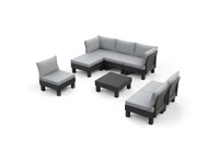 Kép 4/5 - Elements II 7 személyes kerti bútor garnitúra