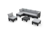 Kép 5/5 - Elements II 7 személyes kerti bútor garnitúra