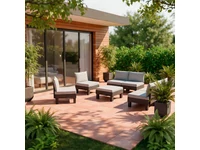 Kép 2/5 - Elements IV 6 személyes kerti bútor garnitúra