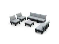 Kép 1/5 - Elements IV 7 személyes kerti bútor garnitúra