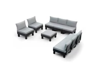 Kép 1/5 - Elements IV 8 személyes kerti bútor garnitúra