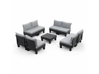 Kép 4/5 - Elements IV 8 személyes kerti bútor garnitúra