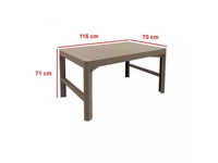 Kép 3/5 - Liowa 4+1 kerti bútor garnitúra szett