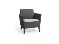 Kép 2/5 - Salemo kerti bútor set kétülős kanapéval, 2 fotellel, kis asztallal