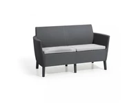 Kép 3/5 - Salemo kerti bútor set kétülős kanapéval, 2 fotellel, kis asztallal