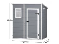 Kép 2/5 - Manor 6x6 műanyag kerti ház