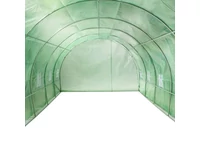 Kép 3/5 - Fólia melegház 3x6x2 m (váz+fólia)