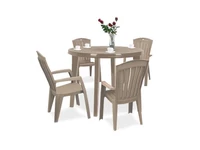 Kép 1/4 - Lisorini 4+1 kerti bútor garnitúra szett