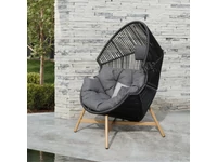 Kép 2/3 - Holand rattan kosárfotel