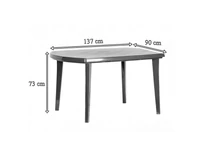 Kép 3/3 - Jelise 4+1 kerti bútor garnitúra szett