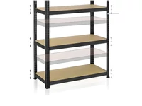 Kép 3/5 - Nagy teherbírású polc P 90x40x180 cm 175 kg