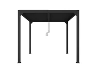 Kép 2/5 - LUXE pergola 3x3m antracit