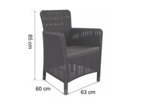 Kép 5/5 - Trenton Balcony set kerti bútor garnitúra