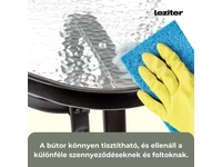 Kép 4/5 - Canillo fémvázas üveg kerti asztal