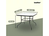 Kép 3/5 - Rozetta 4+1 kerti bútor garnitúra szett