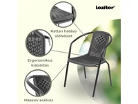 Kép 4/5 - Elzas 4+1 kerti bútor garnitúra szett