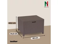 Kép 2/5 - Venus 4 személyes kerti bútor garnitúra