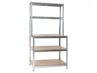Kép 1/2 - Nagy teherbírású polc G 100x30/60x180 cm 150 kg