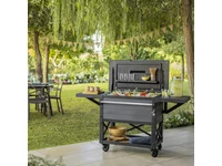 Kép 5/5 - Patio cooler & Beverage cart grill asztal szürke