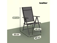 Kép 2/5 - Amira 4+1 kerti bútor garnitúra szett