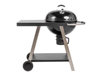 Kép 4/5 - MIR709 Faszenes grill polccal és kerekekkel 56 cm