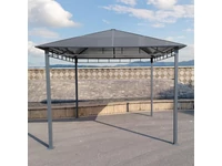 Kép 3/5 - Dari kerti pavilon polikarbonát tetővel 3x3 m