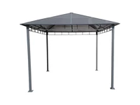 Kép 4/5 - Dari kerti pavilon polikarbonát tetővel 3x3 m