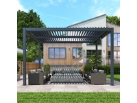 Kép 5/5 - LUXE pergola 3x3m antracit LED világítással