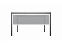 Kép 5/5 - LUXE elektromos napellenző 270x218cm 3 m-ig fehér