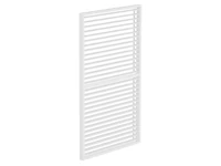 Kép 1/5 - LUXE Lamellás oldalpanel (R) 123x218cm 4 m-ig fehér
