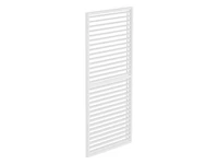 Kép 1/5 - LUXE Lamellás oldalpanel (R) 90x218cm 3 m-ig fehér