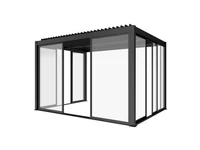 Kép 2/5 - LUXE S8 tolóajtók 270x218cm 3 m-ig antracit