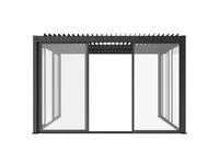 Kép 4/5 - LUXE S8 tolóajtók 270x218cm 3 m-ig antracit