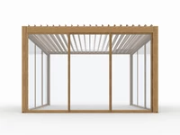 Kép 2/5 - LUXE S8 tolóajtók 270x218cm 3 m-ig fa v2