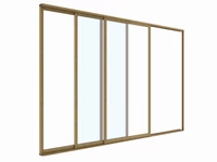 Kép 4/5 - LUXE S8 tolóajtók 270x218cm 3 m-ig fa v2