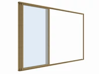 Kép 5/5 - LUXE S8 tolóajtók 270x218cm 3 m-ig fa v2