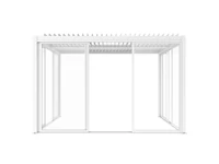 Kép 3/5 - LUXE S8 tolóajtók 370x218cm 4 m-ig fehér