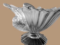 Kép 4/5 - Art-deco váza, kínáló, asztalközépre