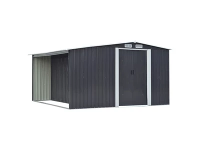 MIR1008 SK kerti szerszámos ház fatároló rekesszel