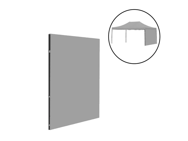 Kerti pavilon oldalfal ponyva 3x4,5 m