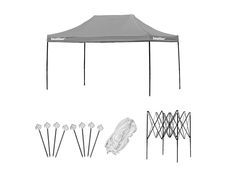 Összecsukható kerti pavilon 3x4,5 m