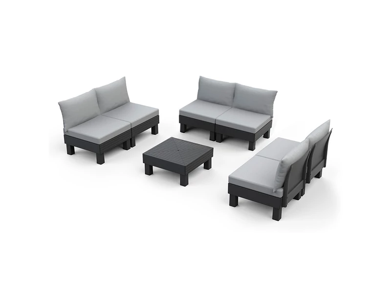 Elements II 6 személyes kerti bútor garnitúra