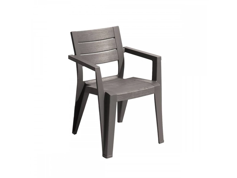 Julie kartámaszos műanyag kerti szék